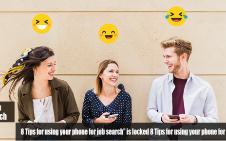 Tips for using your phone for job search